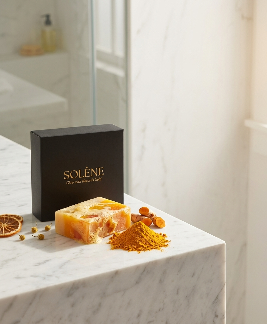 Glow Naturally Turmeric Kojic Soap with Shea Butter & Honey