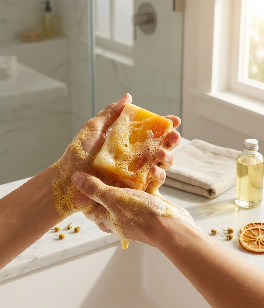 Glow Naturally Turmeric Kojic Soap with Shea Butter & Honey